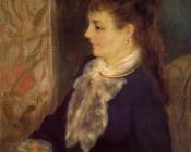 皮埃尔奥古斯特雷诺阿 - Portrait of an Anonymous Sitter